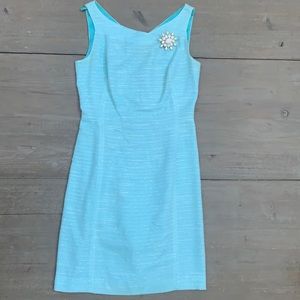 Lily Pulitzer tropical teal dress